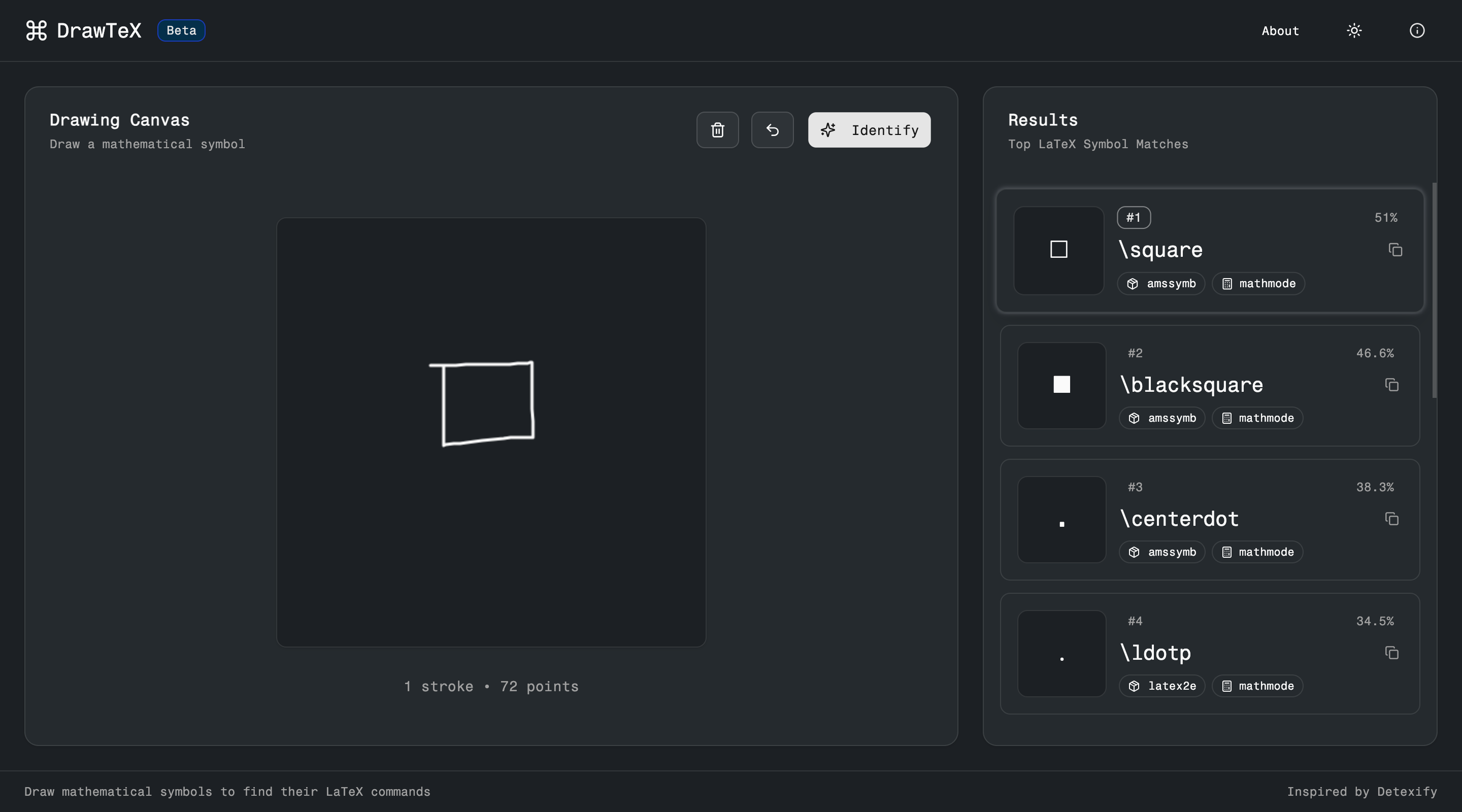 Portfolio homepage with 3D elements